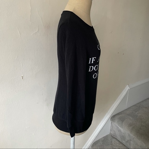 Wildfox Cooking Rule If At First You Don't Succeed Order Pizza Sweatshirt XXS - Picture 5 of 9